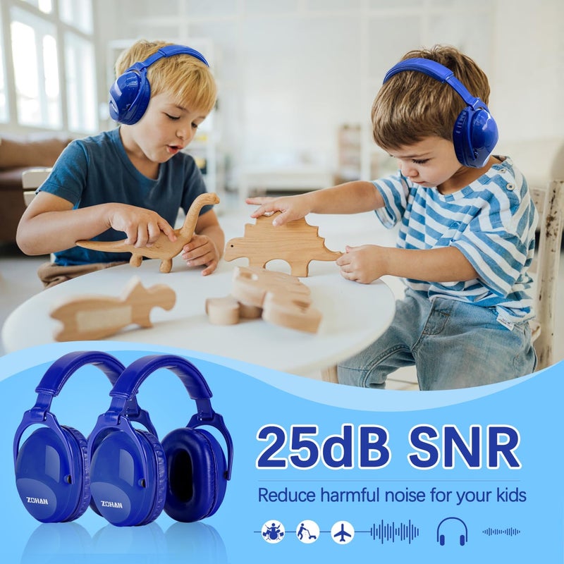 Zohan Kids Ear Protection 2 Pack,Kids Noise Canceling Headphone for Concerts, Monster Truck, Fireworks - Image 3